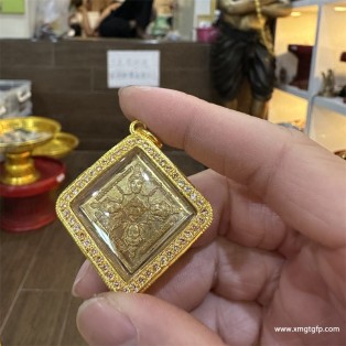 阿赞喷 一期 盾牌四面神 四面佛 泰国佛牌 招财转运 平安健康成愿