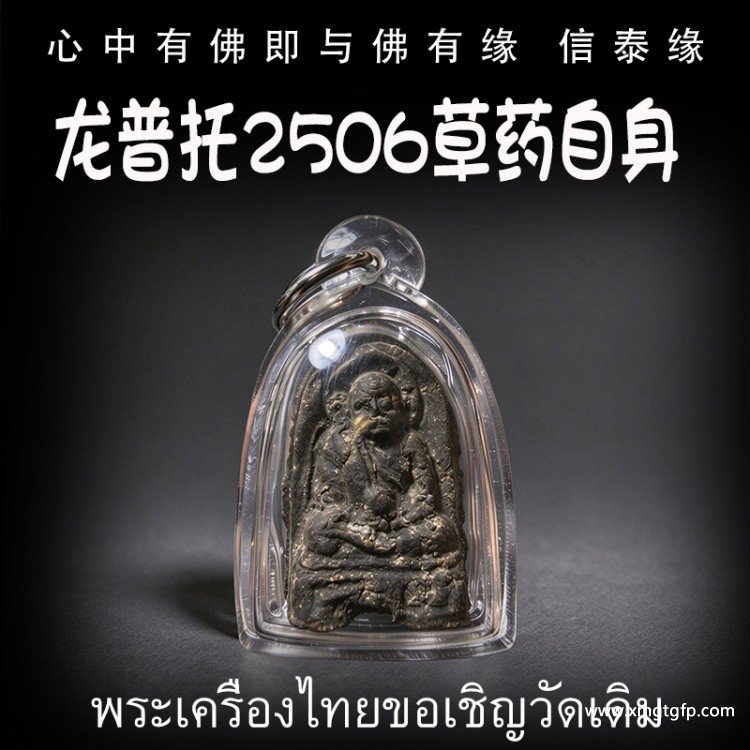 龙普托2506 草药自身 泰国佛牌 挡灾避险 平安健康 财运人缘事业